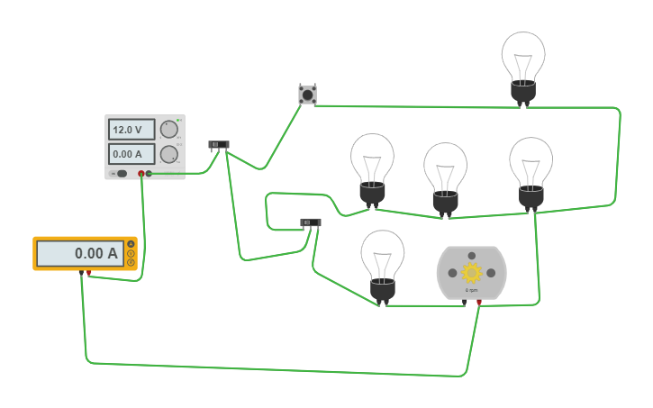 Circuit design light bulb - Tinkercad