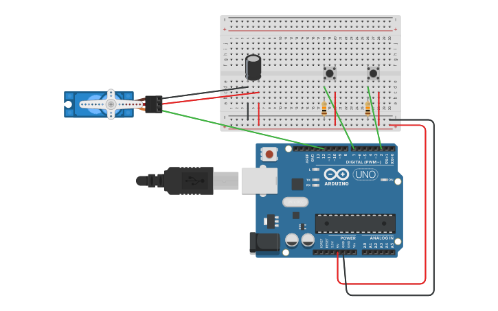 Circuit design Circuito 16 | Tinkercad