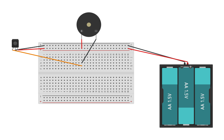 Circuit design Flame sensor | Tinkercad