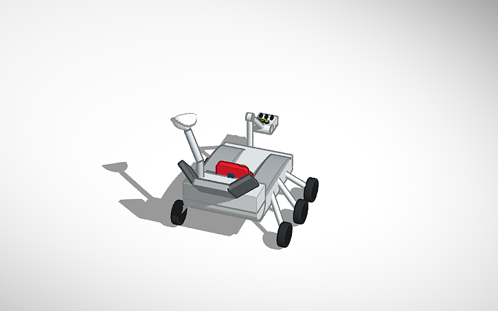 3D design Rover - Tinkercad