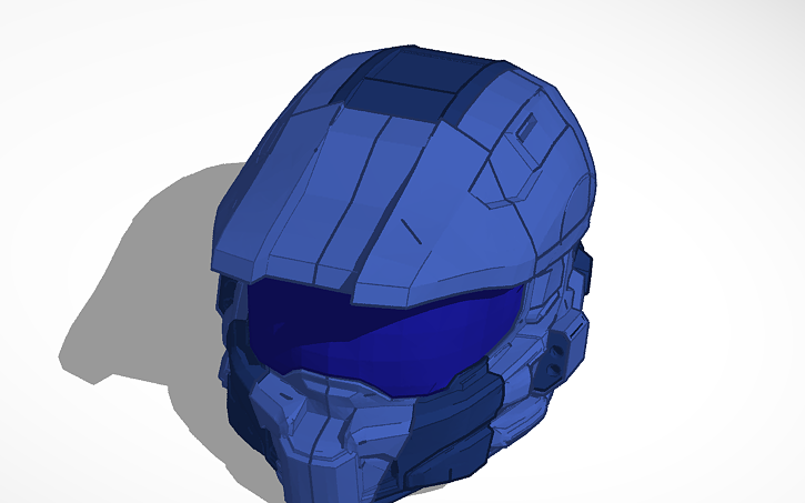3D design Halo Helment #1 - Tinkercad