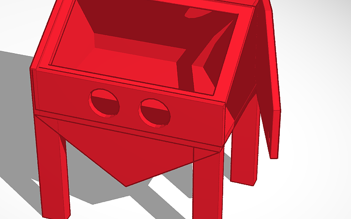 3D design sandblaster | Tinkercad
