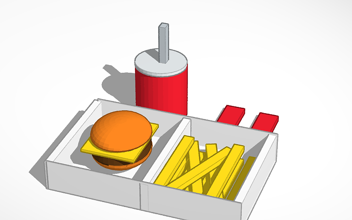 3D design hamburguesa | Tinkercad