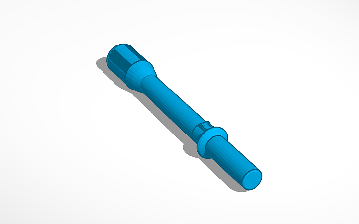 3D design HL2 stunstick - Tinkercad