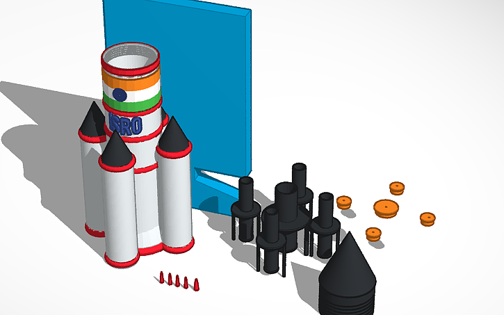 3D design Rocket | Tinkercad
