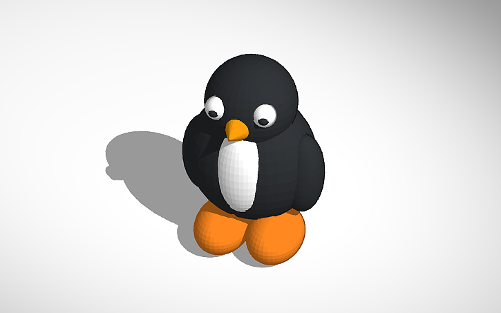 3D design Penguin | Tinkercad