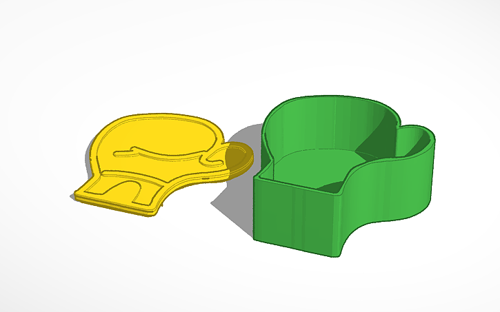 3D design (box)ing glove - Tinkercad