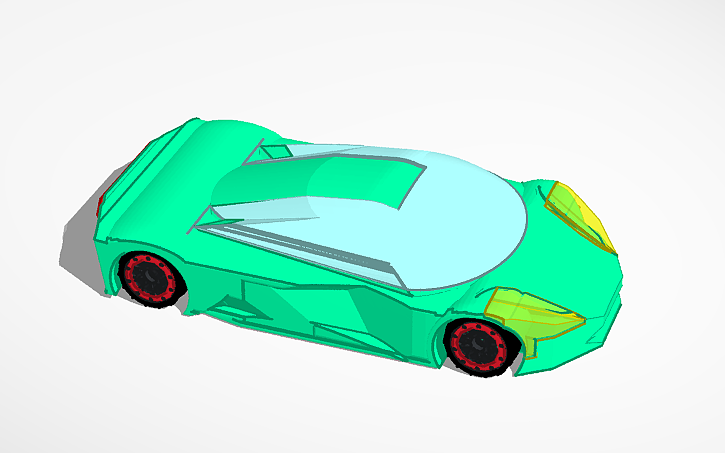 3D design SCG Python Roadster - Tinkercad