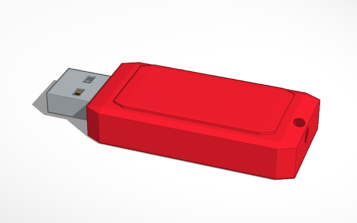 3D design USB stick | Tinkercad