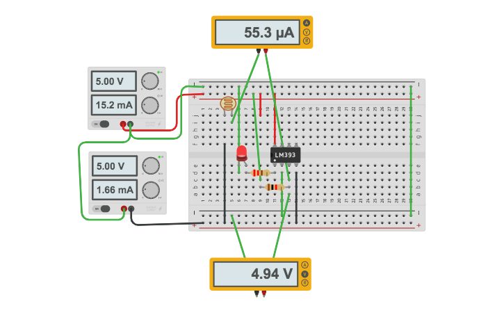 Circuit design P3_light | Tinkercad