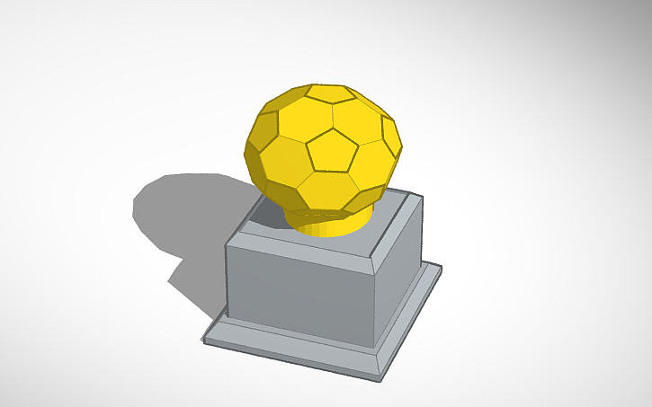 Openscad Trophy 3D design Trophy - Tinkercad