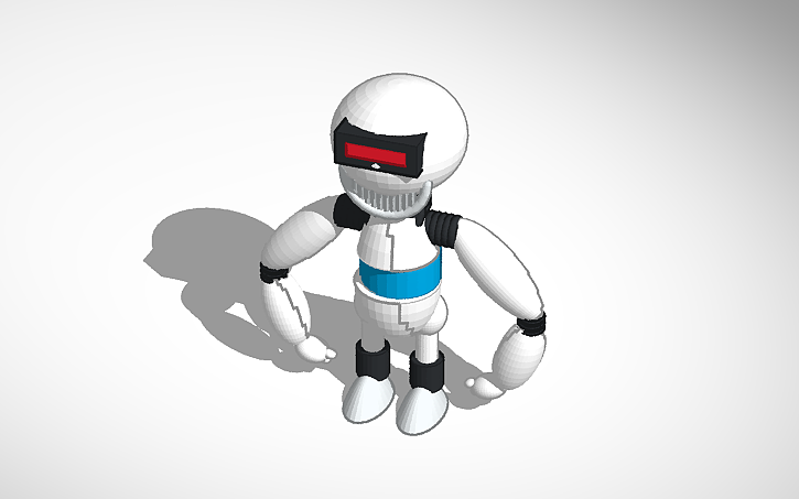 3D design Робот-бобот | Tinkercad