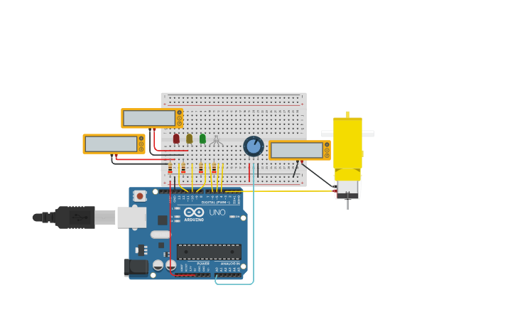 Circuit design Embedded Systems - Tinkercad