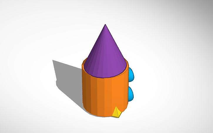3D design Rocket BEGO | Tinkercad