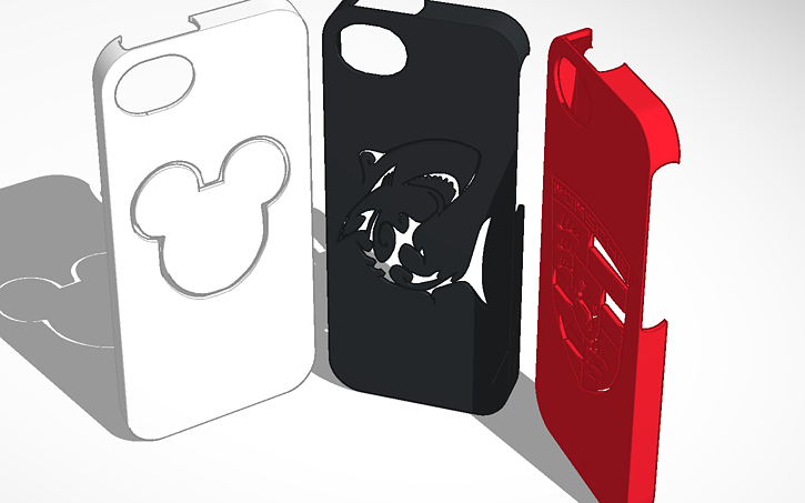 3D Design Iphone Case Tinkercad