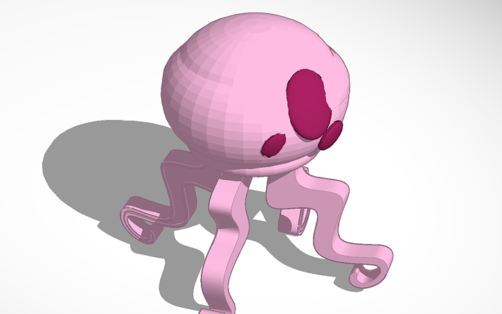 3D design Spongebob Squarepants jellyfish - Tinkercad