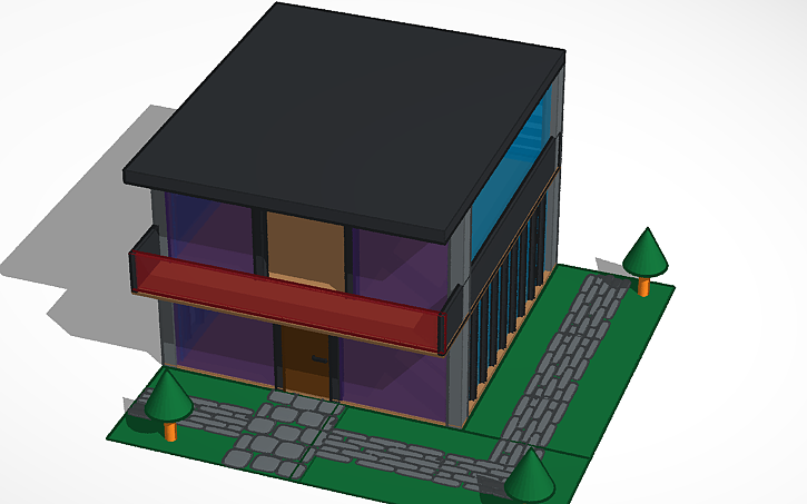 3D design Ev Tasarımı Tinkercad