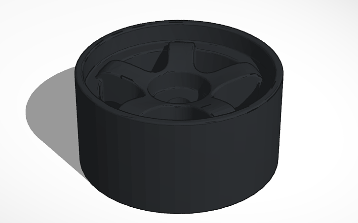 3D design Rc Drift Rim 1/10 Scale - Tinkercad