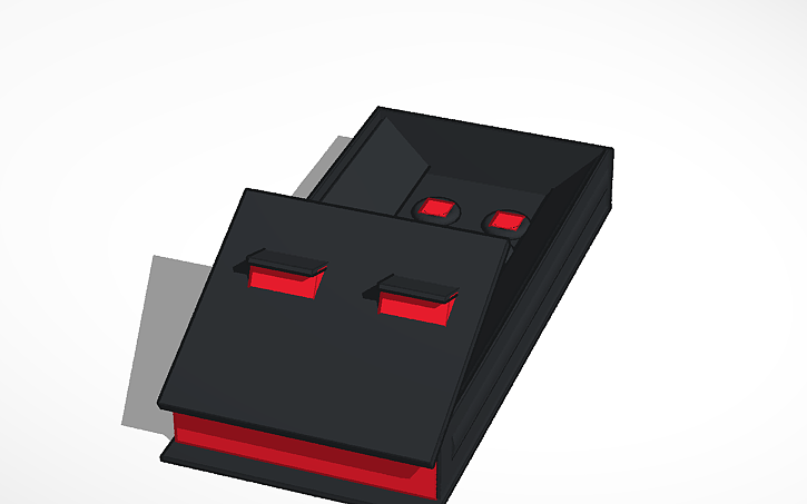 3D design control freak remote | Tinkercad