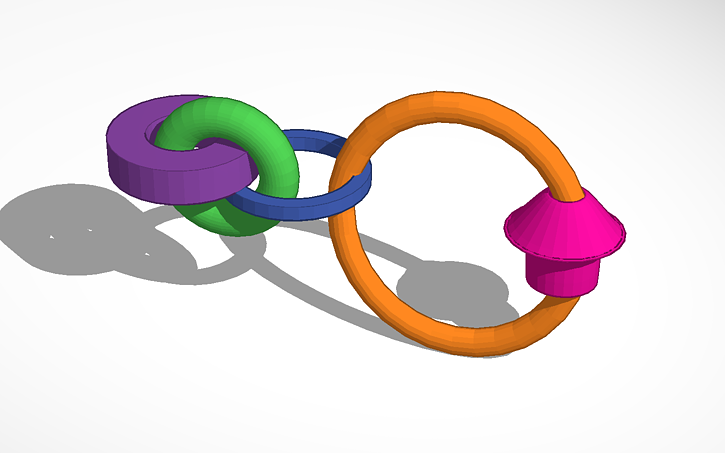 3D design rings - Tinkercad