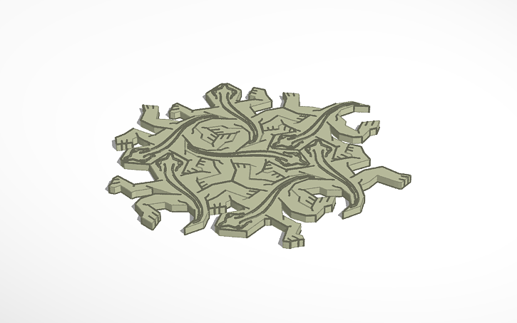 3D design Geckos - Tinkercad