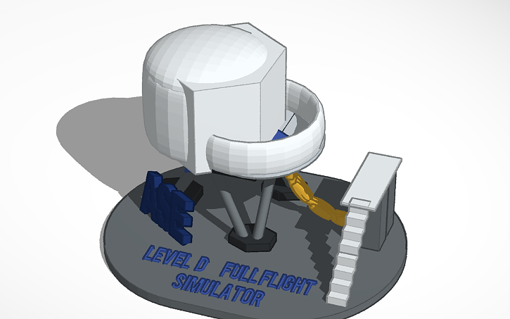 3D design ASE Full Flight simulator www.aerosyseng.com | Tinkercad