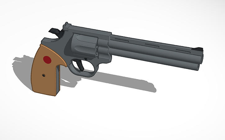 Revolver Solidworks 3D design Revolver - Tinkercad