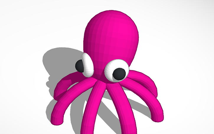 3D design Lesson: Kraken result | Tinkercad