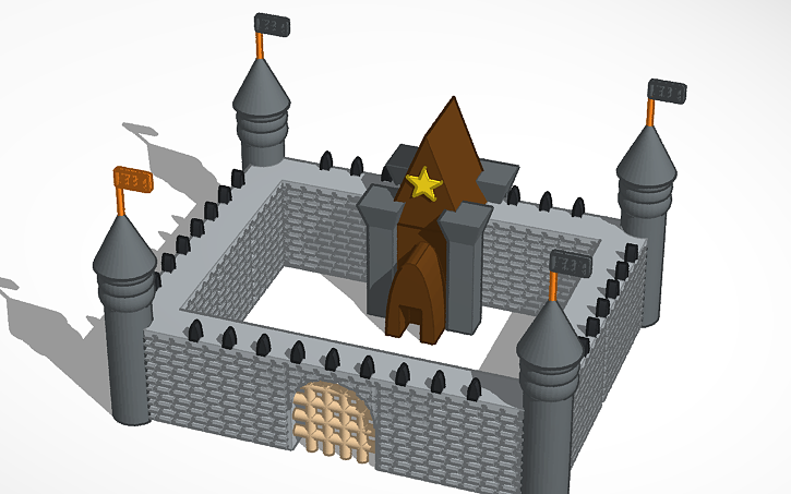 Castle Tinkercad Tinkercad