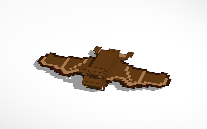 Minecraft Bat Tinkercad