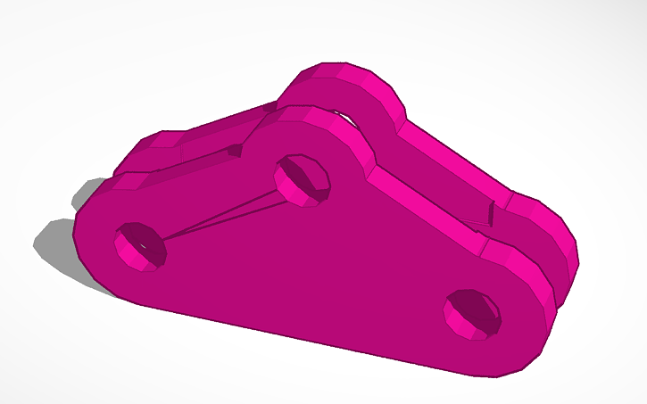 3D design Whippletree - Tinkercad