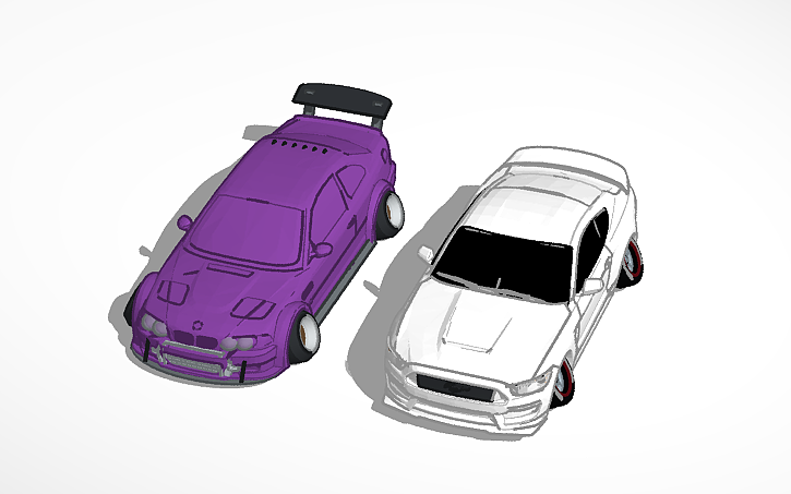 3D design JDM CARS - Tinkercad