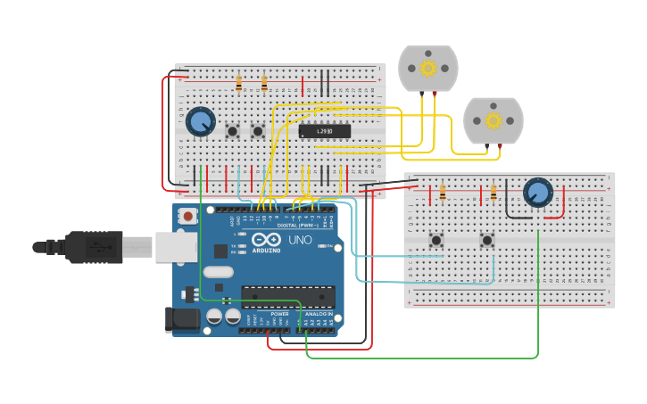 Circuit design Projeto 4 - Tinkercad