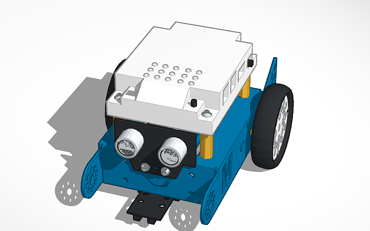 3D design MBOT - Tinkercad