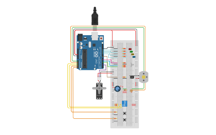 Circuit design Proyecto Arduino - Tinkercad