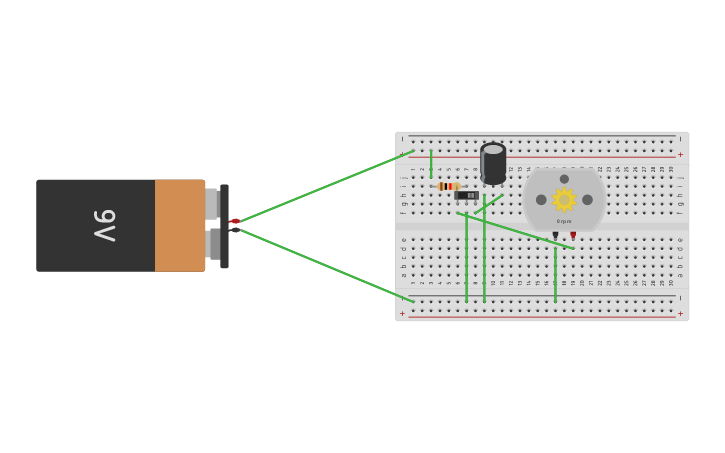 Circuit design Condensadores2 | Tinkercad