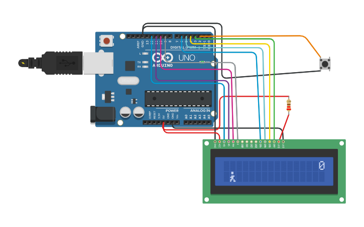 Circuit design Start Game (Imad Manni) - Tinkercad