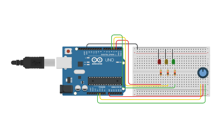 Circuit Design Variable Resistor Tinkercad 4318