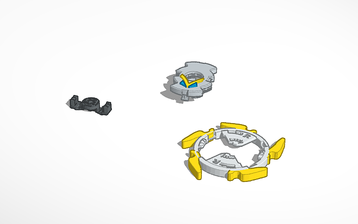 3D design Beyblade Gear Chronos | Tinkercad