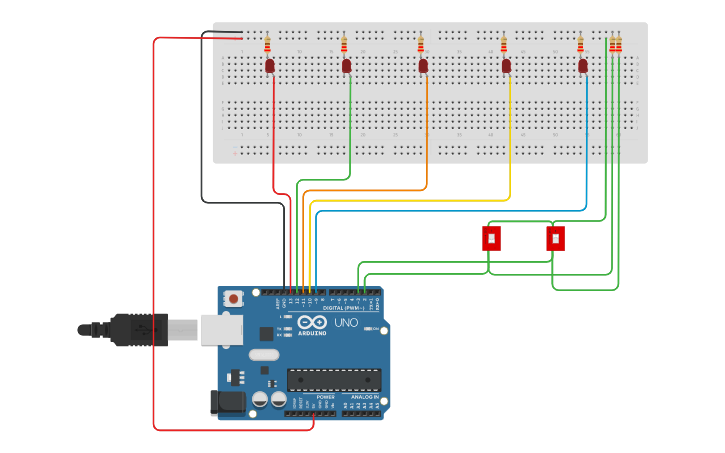 Circuit design Switch - Tinkercad