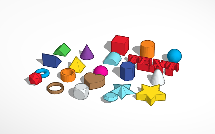 3d Design Ever Basic Shapes In Tinkercad 