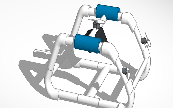Basic Seaperch Model 3D design Seaperch Design - Tinkercad