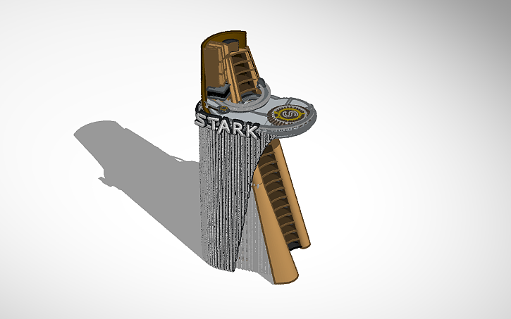 3D design Stark Tower 2.0 - Tinkercad
