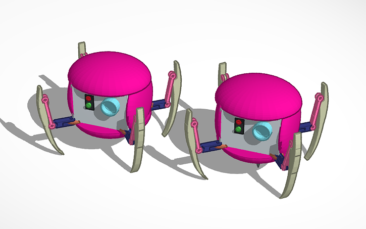 Moon Crawler Minecraft 3D design moon crawler by G.vishwakanth & H.krishanth | Tinkercad