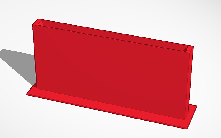 3D design Bug Zapper Racket Stand - Tinkercad