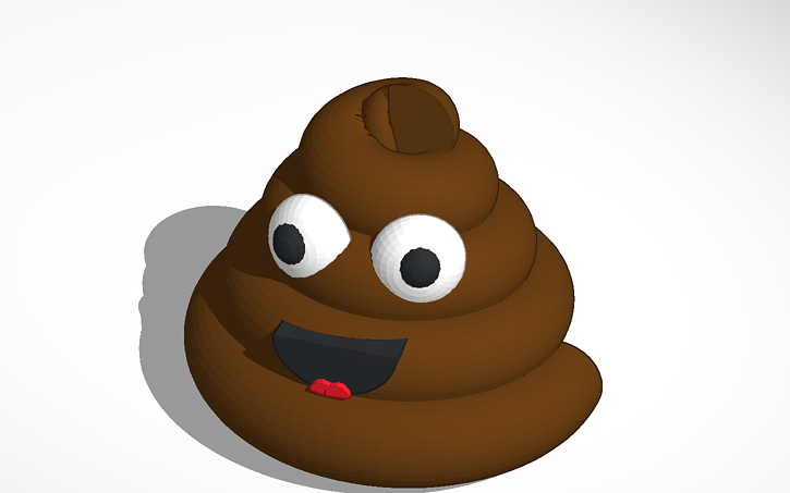 3D design Poop! - Tinkercad