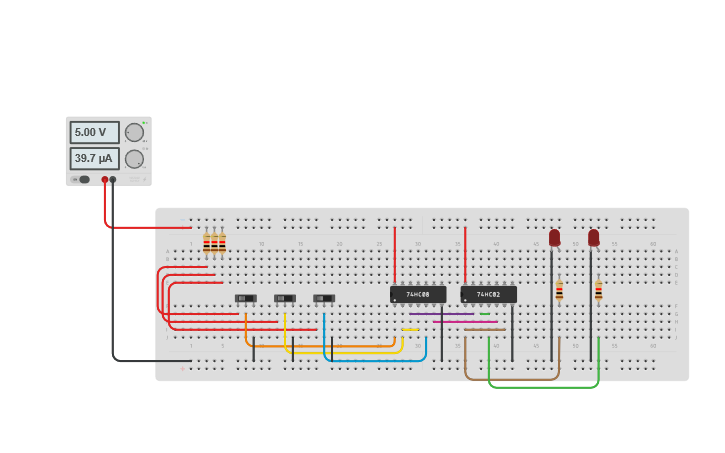 Circuit design LS04_R3_Faridahtul_47 | Tinkercad