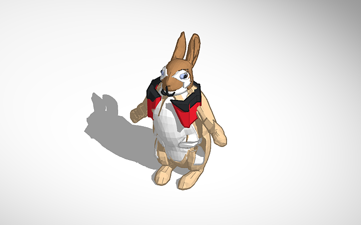 3D design Flopsy (SHE GOT 2 YEARS, HAPPY BIRTHDAY) - Tinkercad