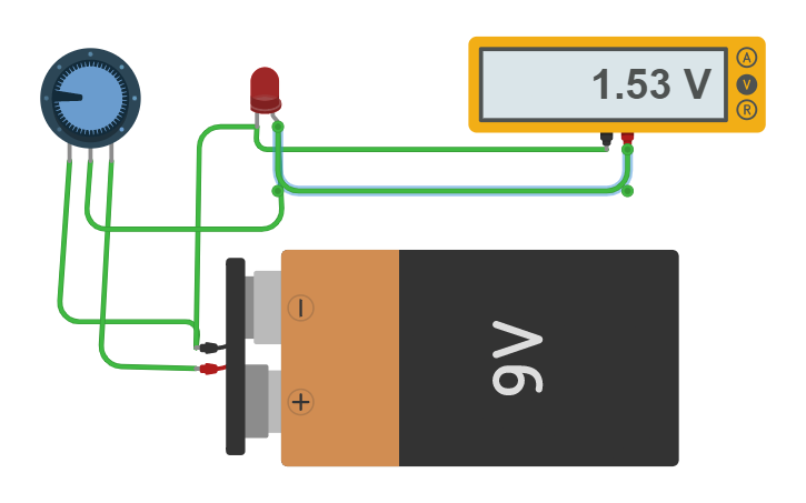 Circuit design Potentiometer - Tinkercad