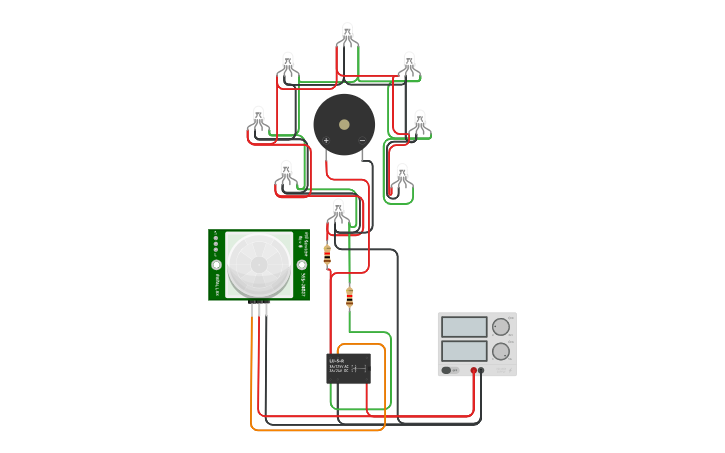 Circuit design ir sensor - Tinkercad